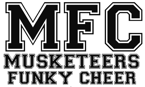 Musketeers Funky Cheer logo